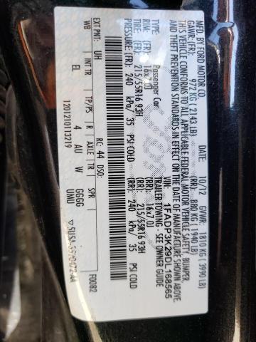 Photo 12 VIN: 1FADP3K29DL168565 - FORD FOCUS SE 