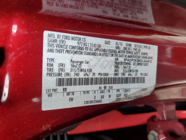 Photo 11 VIN: 1FADP3K29DL243412 - FORD FOCUS SE 