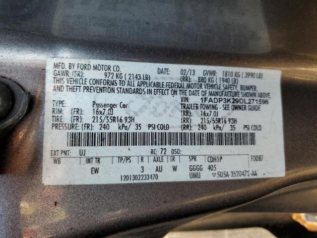 Photo 11 VIN: 1FADP3K29DL271596 - FORD FOCUS 