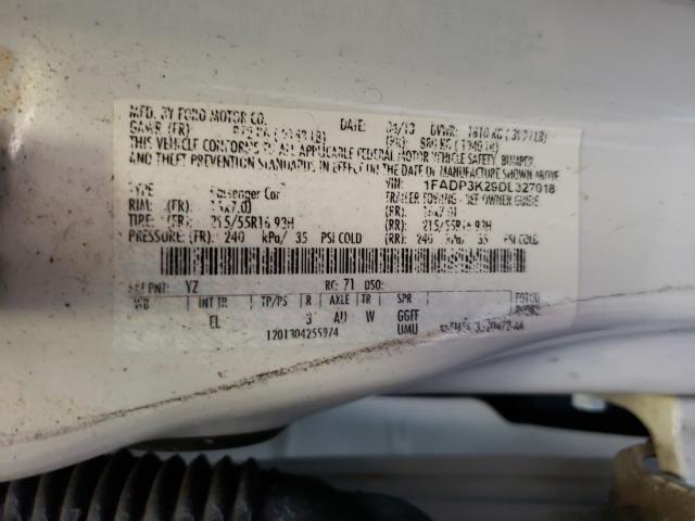 Photo 9 VIN: 1FADP3K29DL327018 - FORD FOCUS SE 