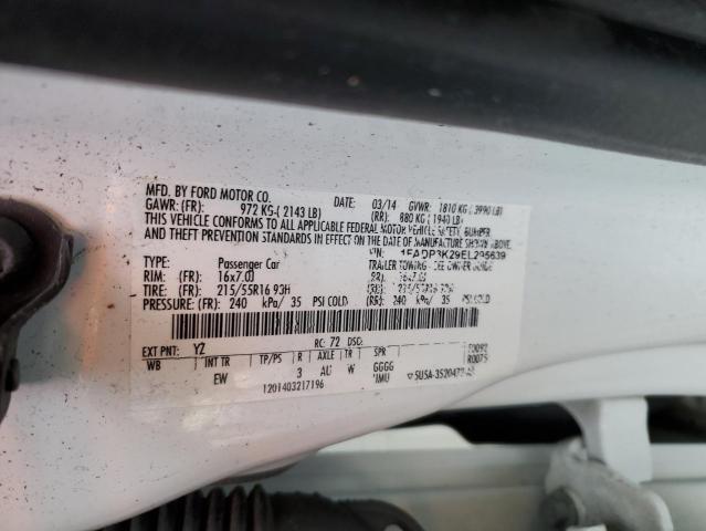 Photo 11 VIN: 1FADP3K29EL295639 - FORD FOCUS SE 