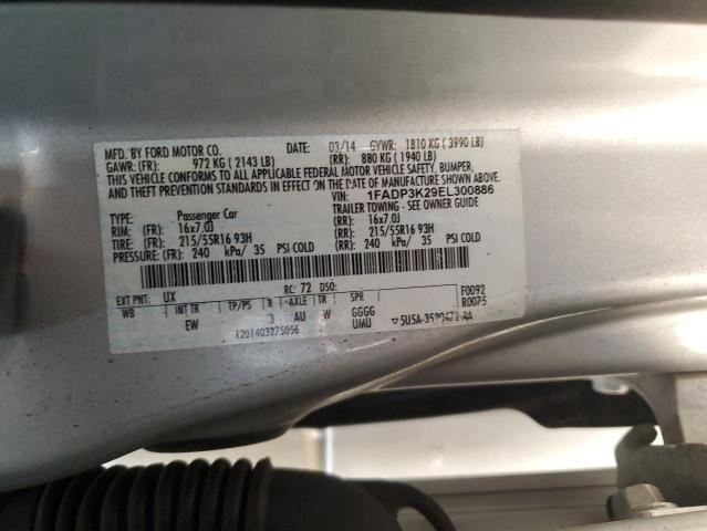 Photo 11 VIN: 1FADP3K29EL300886 - FORD FOCUS 