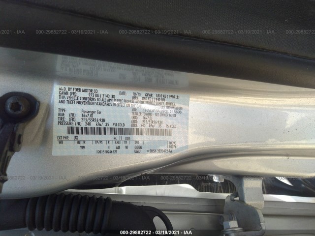 Photo 8 VIN: 1FADP3K29GL218806 - FORD FOCUS 