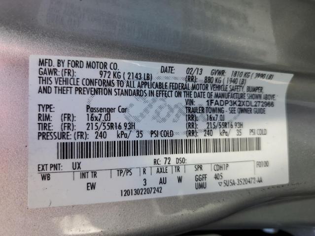 Photo 11 VIN: 1FADP3K2XDL272966 - FORD FOCUS 