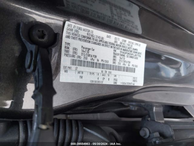 Photo 8 VIN: 1FADP3KE6FL267759 - FORD FOCUS 