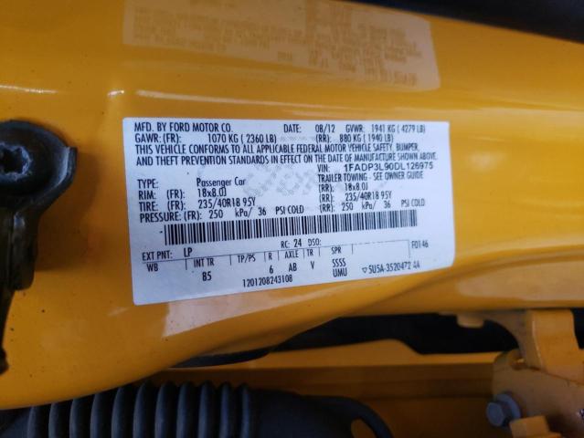 Photo 12 VIN: 1FADP3L90DL126975 - FORD FOCUS ST 