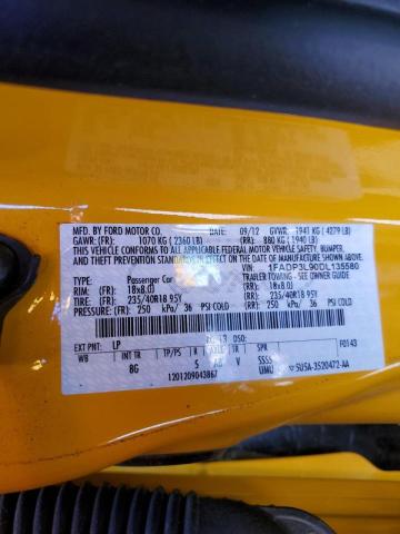 Photo 9 VIN: 1FADP3L90DL135580 - FORD FOCUS ST 