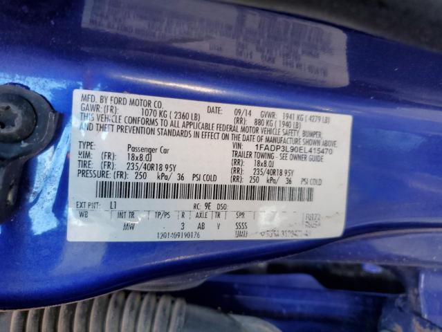 Photo 12 VIN: 1FADP3L90EL415470 - FORD FOCUS ST 