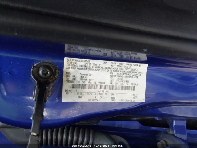 Photo 8 VIN: 1FADP3L90FL247153 - FORD FOCUS 