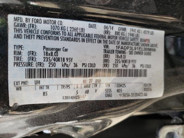 Photo 9 VIN: 1FADP3L91EL309898 - FORD FOCUS ST 