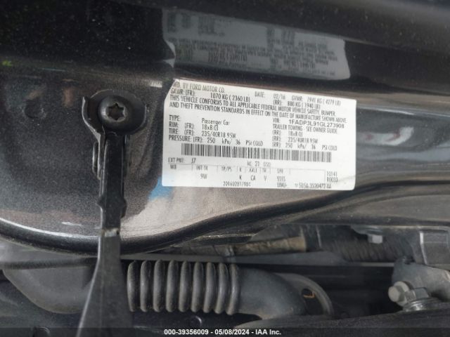 Photo 8 VIN: 1FADP3L91GL273908 - FORD FOCUS ST 