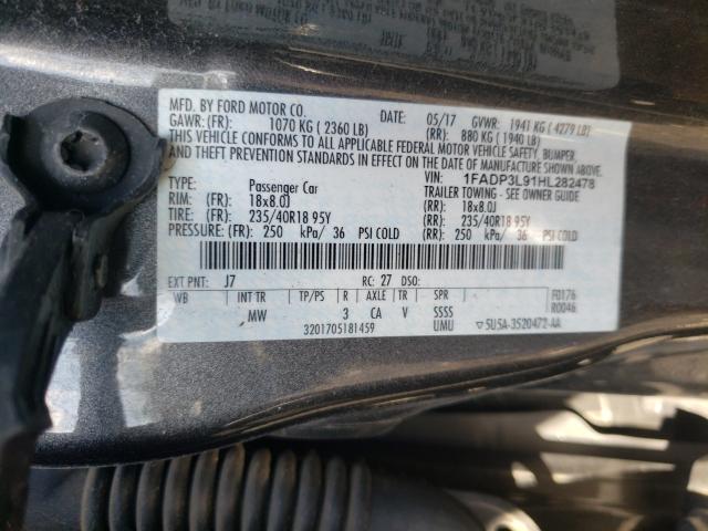 Photo 9 VIN: 1FADP3L91HL282478 - FORD FOCUS ST 