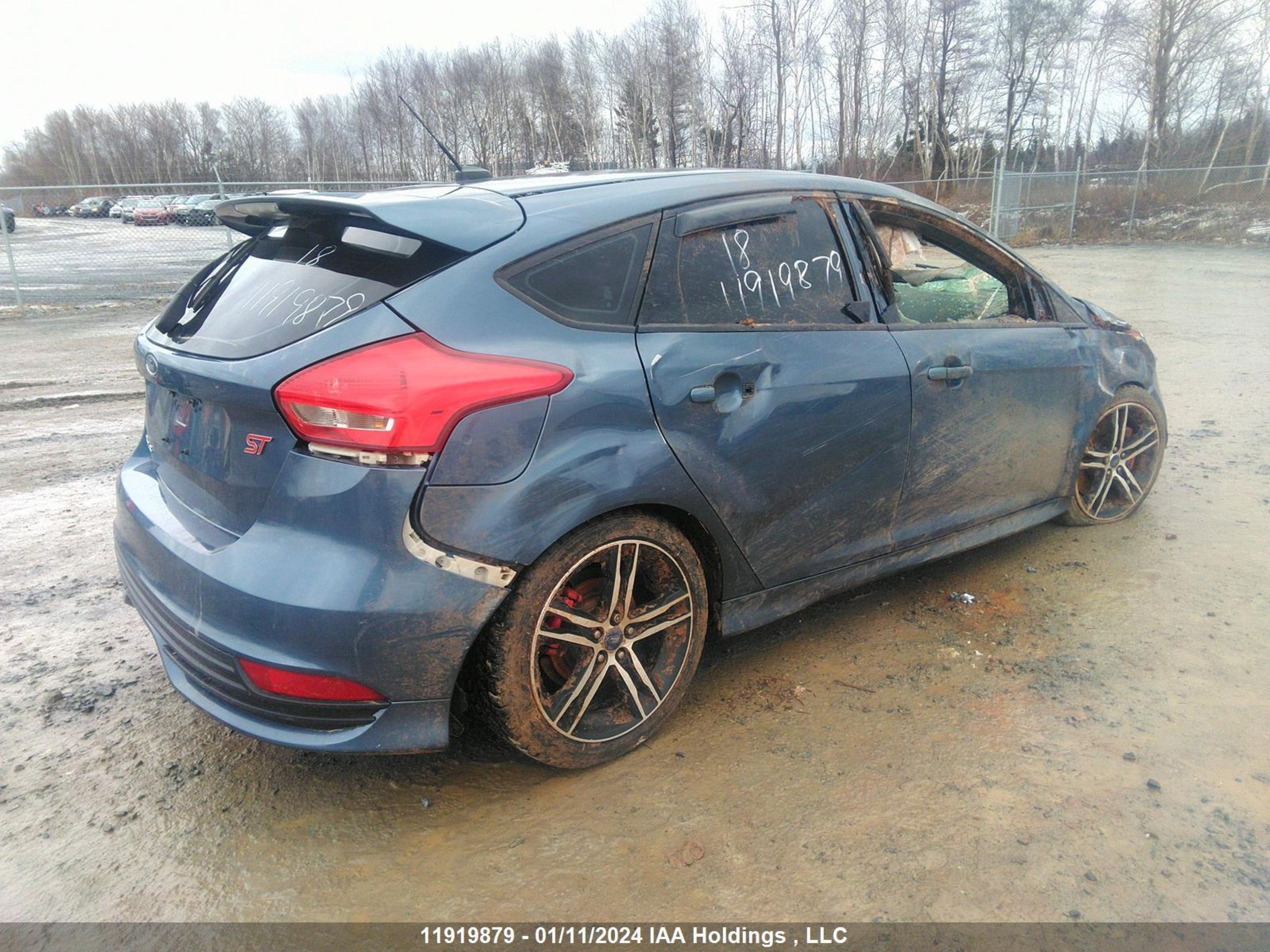 Photo 3 VIN: 1FADP3L93JL263422 - FORD FOCUS ST 