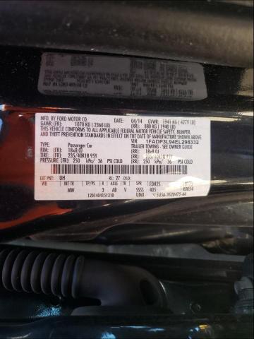 Photo 9 VIN: 1FADP3L94EL298332 - FORD FOCUS ST 