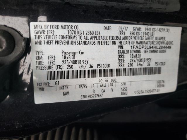 Photo 11 VIN: 1FADP3L94HL284449 - FORD FOCUS ST 