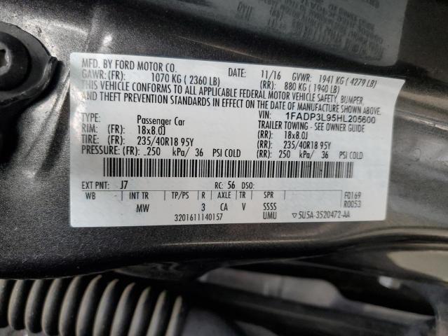 Photo 11 VIN: 1FADP3L95HL205600 - FORD FOCUS ST 