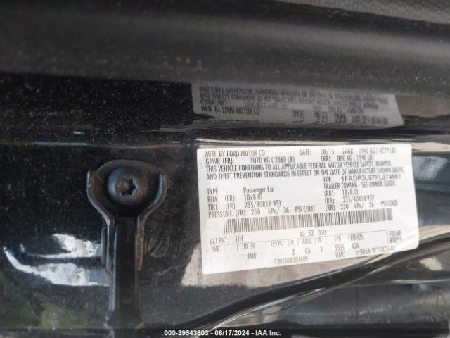 Photo 8 VIN: 1FADP3L97FL374661 - FORD FOCUS 