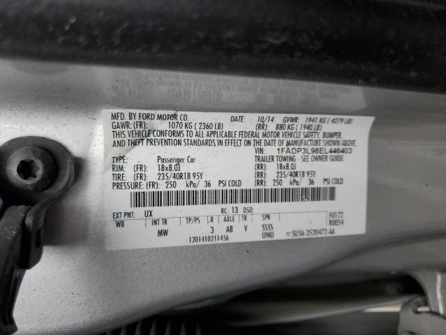 Photo 12 VIN: 1FADP3L98EL446403 - FORD FOCUS 