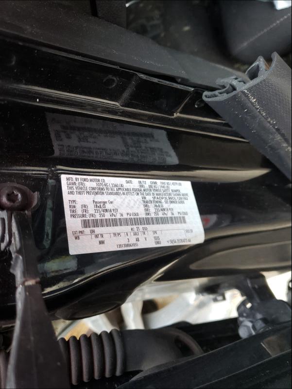 Photo 9 VIN: 1FADP3L99DL126182 - FORD FOCUS ST 