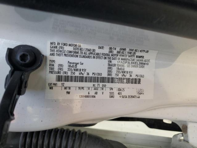 Photo 11 VIN: 1FADP3L9XEL399410 - FORD FOCUS ST 