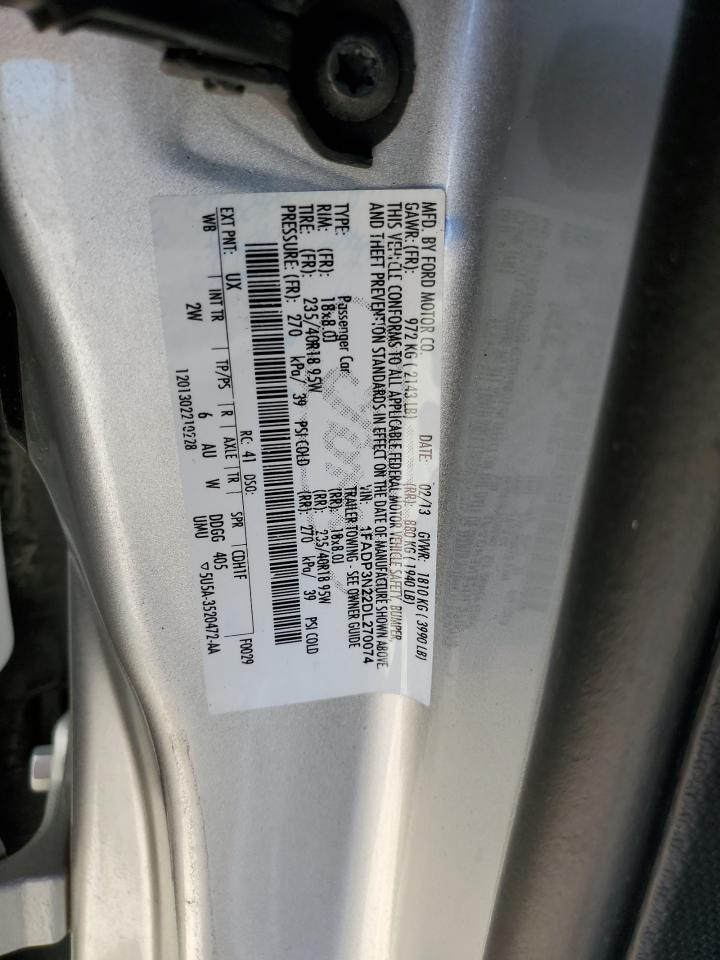 Photo 11 VIN: 1FADP3N22DL270074 - FORD FOCUS 