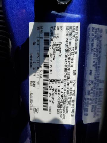 Photo 12 VIN: 1FADP3N23EL316738 - FORD FOCUS 