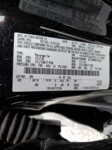 Photo 12 VIN: 1FADP3N23EL371089 - FORD FOCUS 