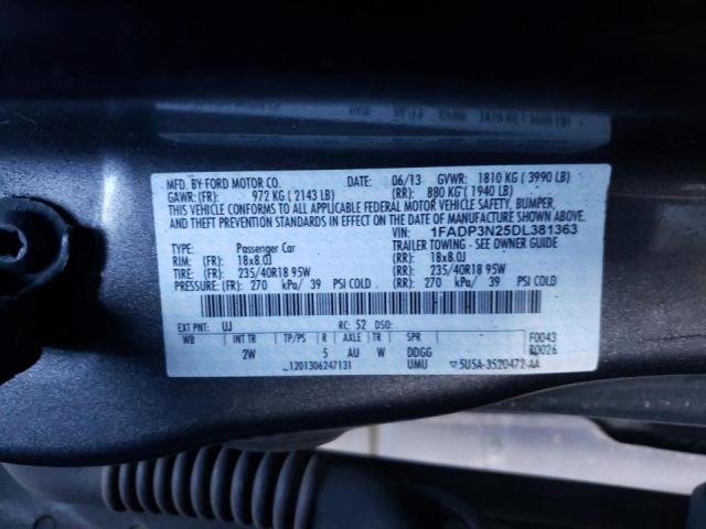 Photo 9 VIN: 1FADP3N25DL381363 - FORD FOCUS TITA 