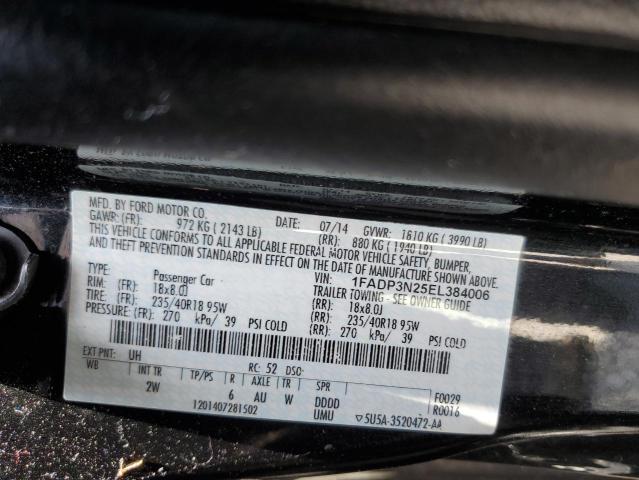 Photo 12 VIN: 1FADP3N25EL384006 - FORD FOCUS 