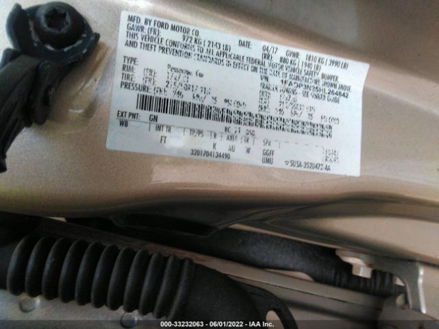 Photo 8 VIN: 1FADP3N25HL264842 - FORD FOCUS 