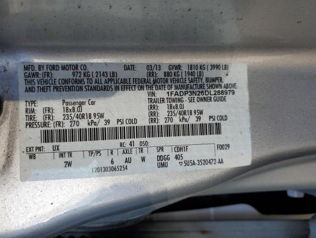 Photo 11 VIN: 1FADP3N26DL288979 - FORD FOCUS TITA 