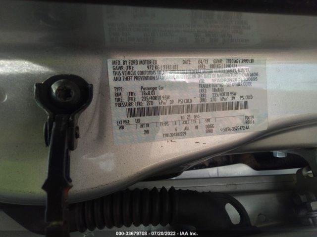 Photo 8 VIN: 1FADP3N26DL330695 - FORD FOCUS 