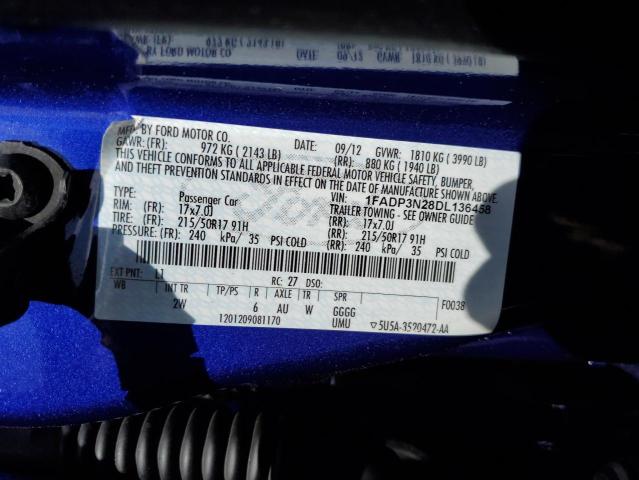 Photo 11 VIN: 1FADP3N28DL136458 - FORD FOCUS TITA 