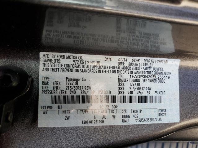 Photo 11 VIN: 1FADP3N29EL255119 - FORD FOCUS TITA 