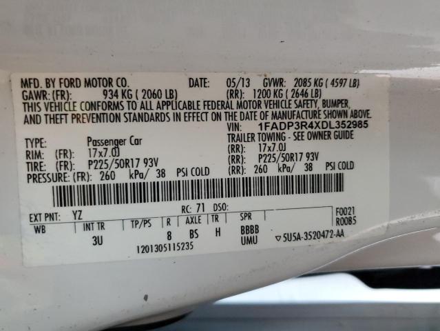 Photo 11 VIN: 1FADP3R4XDL352985 - FORD FOCUS BEV 