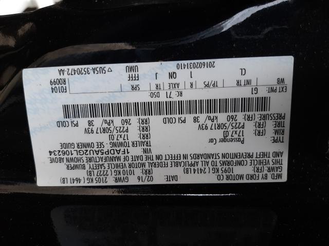 Photo 9 VIN: 1FADP5AU2GL106234 - FORD C-MAX SE 