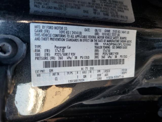 Photo 11 VIN: 1FADP5AU3FL123560 - FORD CMAX 