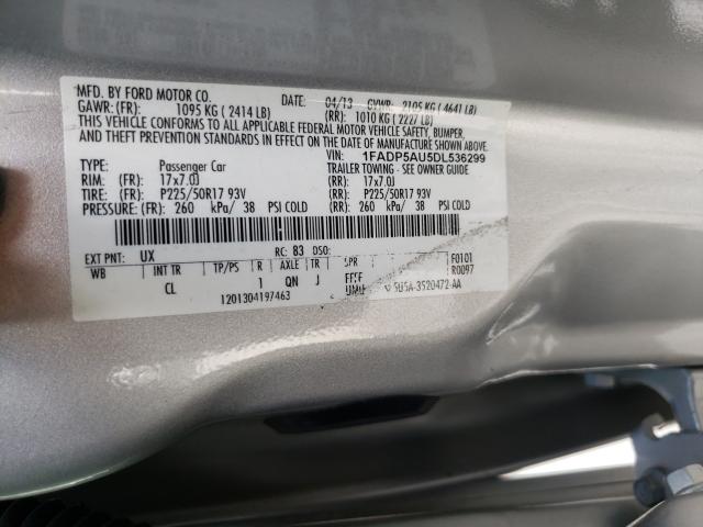 Photo 9 VIN: 1FADP5AU5DL536299 - FORD C-MAX SE 