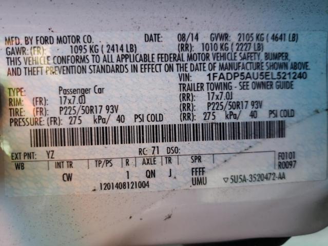 Photo 9 VIN: 1FADP5AU5EL521240 - FORD C-MAX SE 