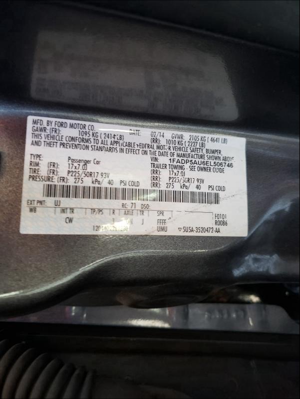 Photo 9 VIN: 1FADP5AU6EL506746 - FORD C-MAX SE 