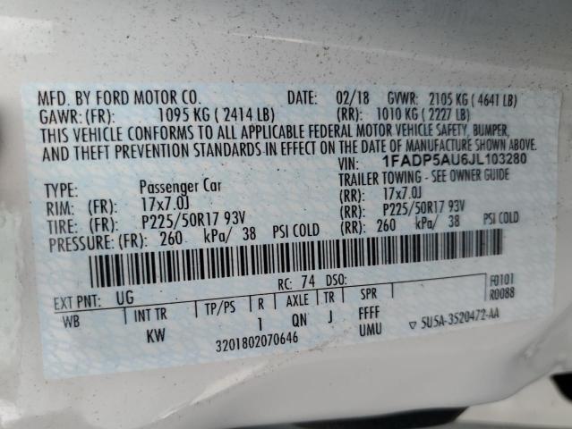 Photo 11 VIN: 1FADP5AU6JL103280 - FORD C-MAX SE 