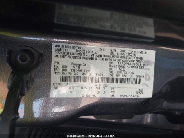 Photo 8 VIN: 1FADP5AU7GL113602 - FORD C-MAX 