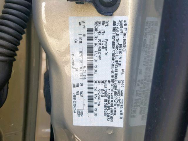 Photo 9 VIN: 1FADP5AU8FL124672 - FORD C-MAX SE 