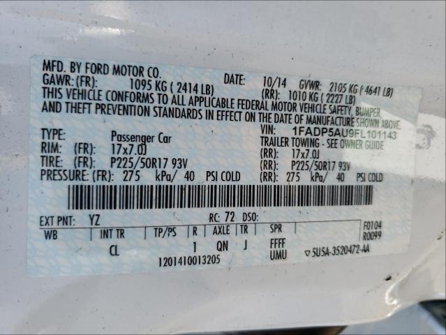 Photo 9 VIN: 1FADP5AU9FL101143 - FORD C-MAX 