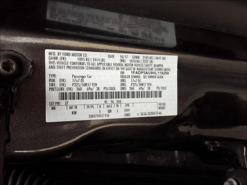 Photo 9 VIN: 1FADP5AU9HL119290 - FORD C-MAX SE 