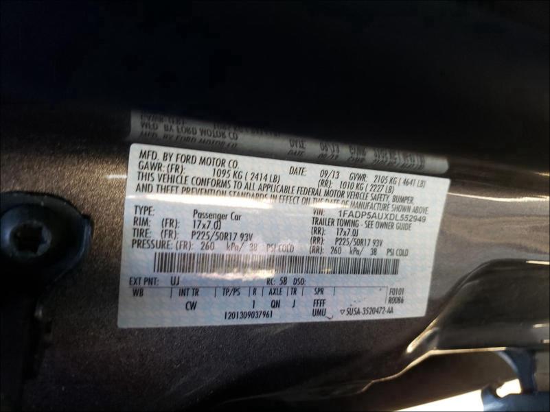 Photo 9 VIN: 1FADP5AUXDL552949 - FORD C-MAX SE 