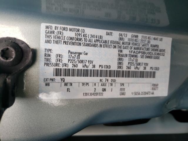 Photo 9 VIN: 1FADP5BU0DL536032 - FORD C-MAX SEL 