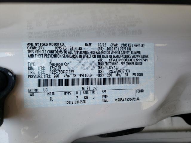 Photo 9 VIN: 1FADP5BU3DL511741 - FORD C-MAX 