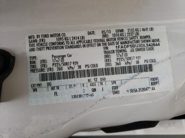 Photo 9 VIN: 1FADP5BU3DL542844 - FORD C-MAX 