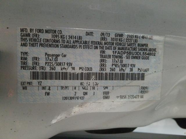 Photo 9 VIN: 1FADP5BU3DL554802 - FORD C-MAX SEL 